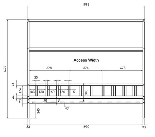 Colina House Bed Dimensions Colina House Bed Dimensions