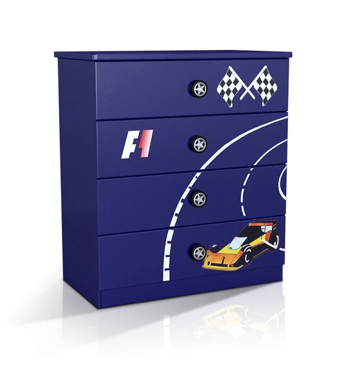 Copy of Super Speed Car Bed Blue – The Ultimate Racing-Themed Bed for Kids