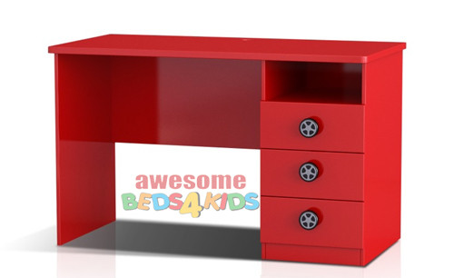 F1 Desk completes your child's bedroom racing car theme. Great storage and great value for money. Available in Red or Blue. Co-ordinates with most of the novelty beds. F1 Desk completes your child's bedroom racing car theme. Great storage and great value for money. Available in Red or Blue. Co-ordinates with most of the novelty beds.