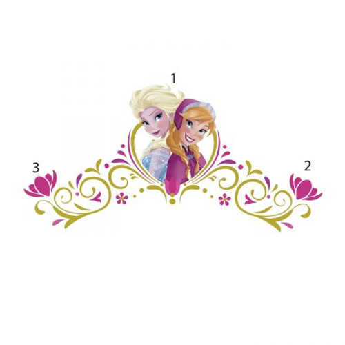 Bring the unconditional love of Elsa and Anna to the walls of your little girl’s room with these Frozen Springtime Custom Headboard Wall stickers. Bring the unconditional love of Elsa and Anna to the walls of your little girl’s room with these Frozen Springtime Custom Headboard Wall stickers.