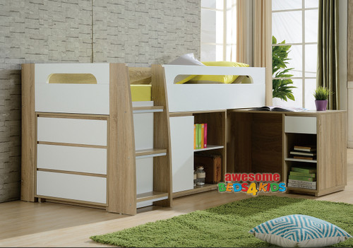  Chevron Midi Sleeper Single & King Single