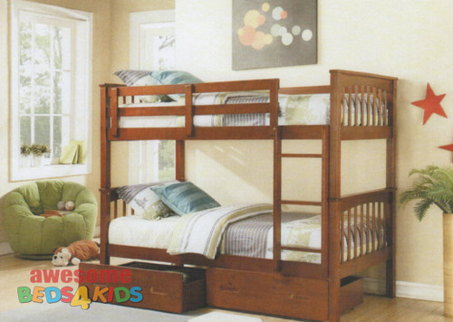Upgrade your child's bedroom with the Brighton Single Bunk Bed, a perfect blend of functionality, safety, and style. Designed for growing families, this high-quality bunk bed offers a space-saving solution without compromising on comfort. Available in multiple colors and configurations, it seamlessly converts into separate beds, adapting to your needs over time.