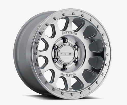 Method 709-HD Machined 17x8.5 0mm 6x5.5 4.8" B/S
