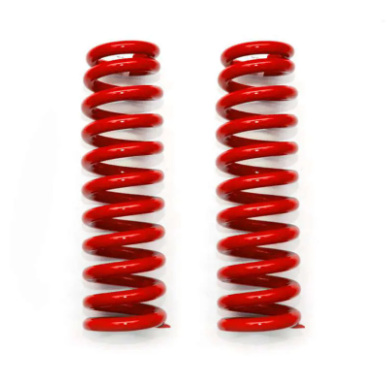 Dobinsons Front Lift Coils 2.5" Lift Stock Load Red