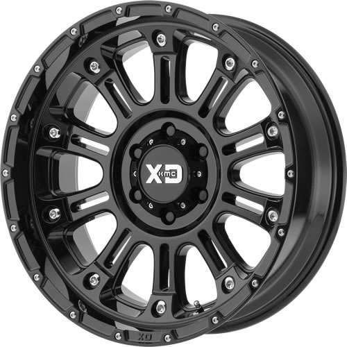 XD 829 Hoss II Gloss Black 18x9  0mm  8-180mm 