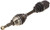 Import Direct CV Axle Shaft 4wd Extended Travel for Lifted Suspensions (3" or less) 612mm