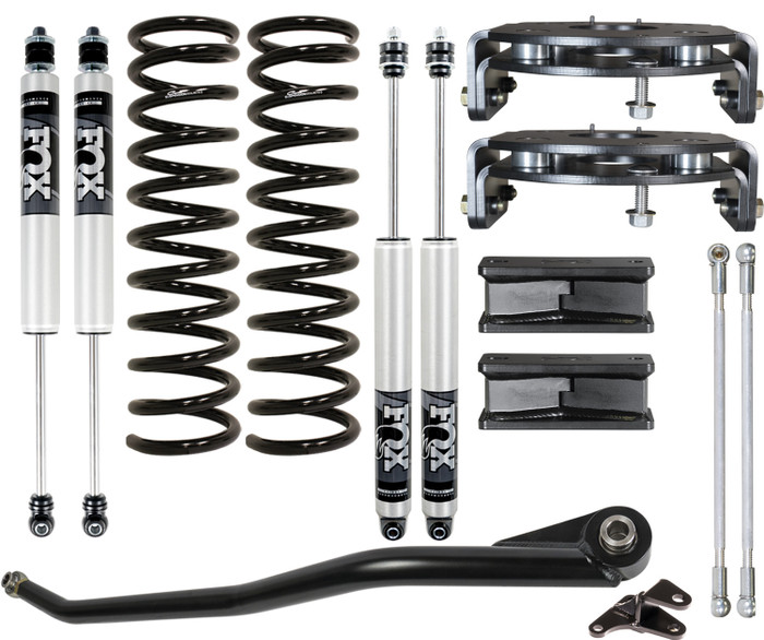 Carli Suspension 2.5" Leveling System Diesel 14-18 & 19+ 2500 Base Kit (air ride only)