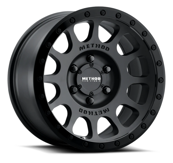 Method 305 NV 17x8.5 Double Black 6x5.5" 0mm 4.75"