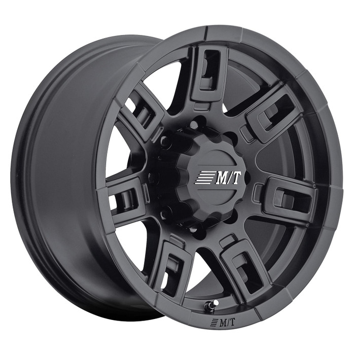 Mickey Thompson SideBiter II - 20x9, Satin Black, 8x170, 5" B/S, 0 Offset