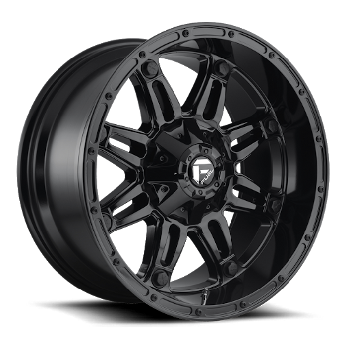 Fuel D625 Hostage 18x9 Gloss Black Offset -12mm 6x1397 or 6x5.5"