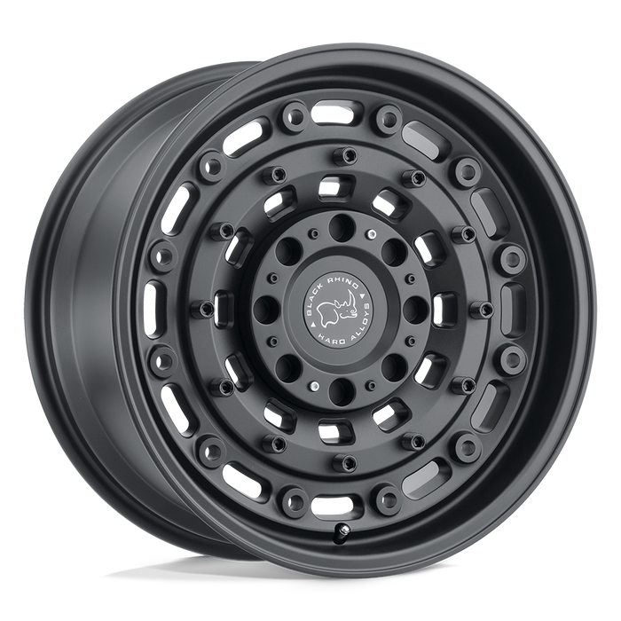 Black Rhino Arsenal Textured Matte Black 18x9.5 Offset +12mm 5-150