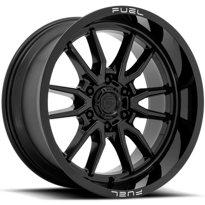 Fuel D760 Clash Gloss Black 20x10 -18mm Offset 6-135mm