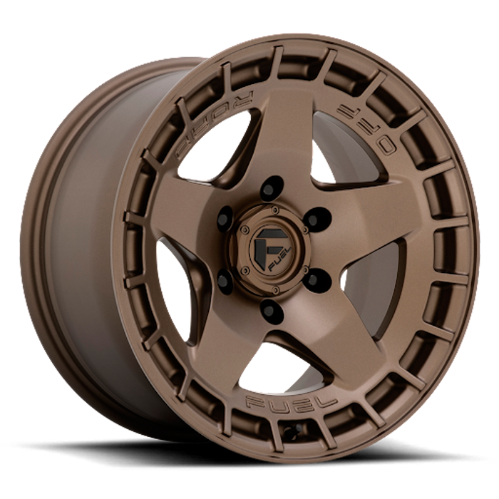 Fuel D735 Warp 17 x 9 Matte Bronze 4.53" B/S -12mm Offset