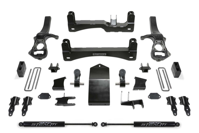 Fabtech 5" Radius Arm Kit w/Stealth Shocks