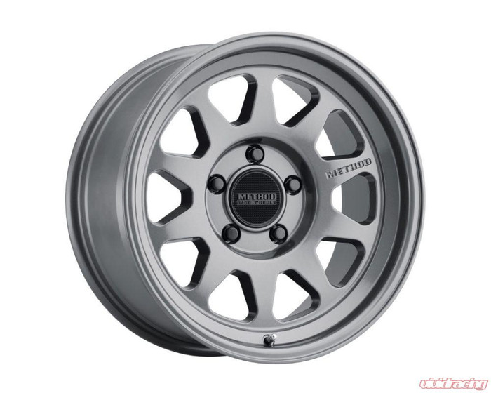 Method 316 17x8.5 Gloss Titanium 0mm Offset 6x5.5    