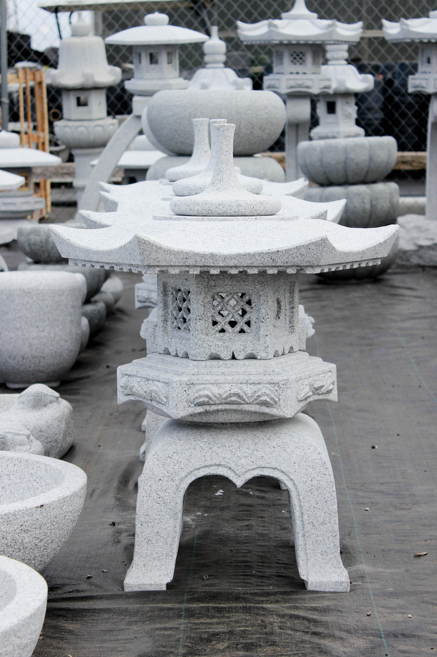 House of Bonsai Yukimi Stone Lantern