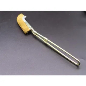 Bonsai brush brass J shape 10" Bonsai brush brass J shape 10"