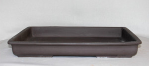 Japanese forest, group planting bonsai ceramic pot 18.5"L Japanese forest, group planting bonsai ceramic pot 18.5"L