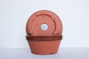 Japanese Tokoname terracotta training pot 2/set - #7