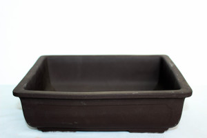 classic rectangular  bonsai pot #9 --- 11"L