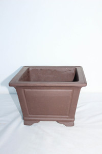 Semi cascade pot tapered 10" x 10" x 6.75"H