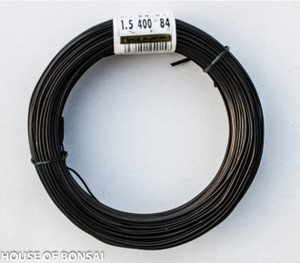 Japanese Aluminum 1.5 mm Bonsai Training Wire - Small Roll 400 g - Main Image Japanese Aluminum 1.5 mm Bonsai Training Wire - Small Roll 400 g - Main Image