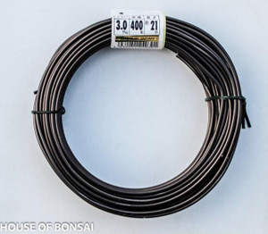 Japanese Aluminum 3.0 mm Bonsai Training Wire - Small Roll 400 g - Main Image Japanese Aluminum 3.0 mm Bonsai Training Wire - Small Roll 400 g - Main Image