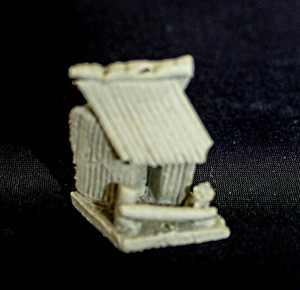 1"L x 1"H Rustic Hut Mudmen Bonsai Figuine - Main Image 1"L x 1"H Rustic Hut Mudmen Bonsai Figuine - Main Image