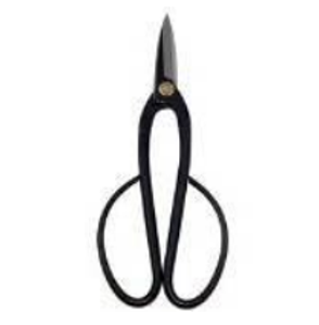 Japanese S-254 Carbon Steel Long Handled Bonsai Scissors 200mm - Made by Tanabe Japan Japanese S-254 Carbon Steel Long Handled Bonsai Scissors 200mm - Made by Tanabe Japan