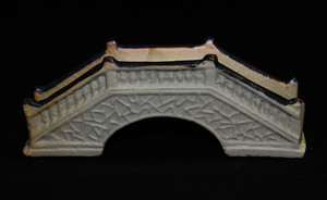 4"L x 1.5"H Bridge Mudmen Bonsai Figurine - Main Image 4"L x 1.5"H Bridge Mudmen Bonsai Figurine - Main Image