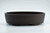 unglazed  oval bonsai pot  ,outside  14.75" x  11" x  3"H