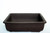 Dark Brown Ceramic Bonsai Pot - 13.25"L