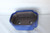 Pinched corner pot oval 7.25"L, very thin rim