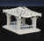 1.5"L x 1"H Rustic Gazebo Pavilion Mudmen Bonsai Figurine - Main Image