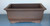 Chinese Guangzhou (Standard Quality) Medium Brown Unglazed Rectangle 12"L x 9"W x 5"H Ceramic Bonsai Pot - Side View Image