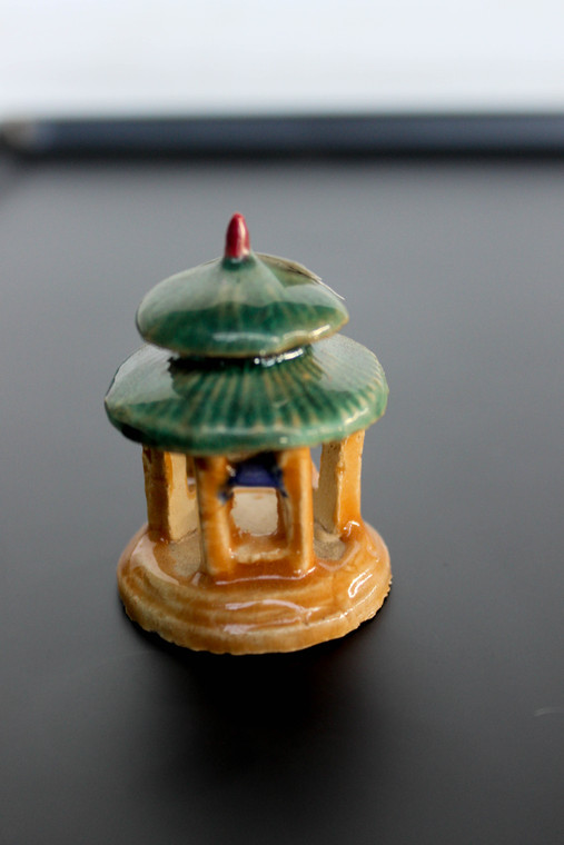 2"L x 2"H Small Colorful Pavilion mudmen