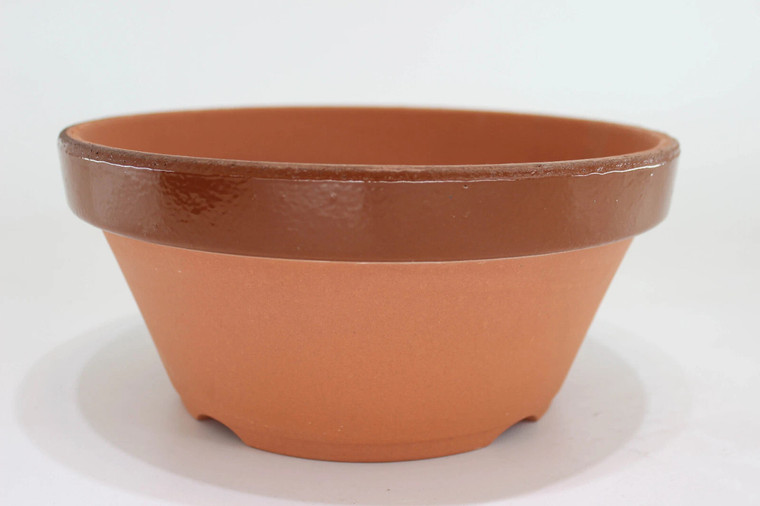 Japanese Tokoname terracotta training pot 2/set - #13