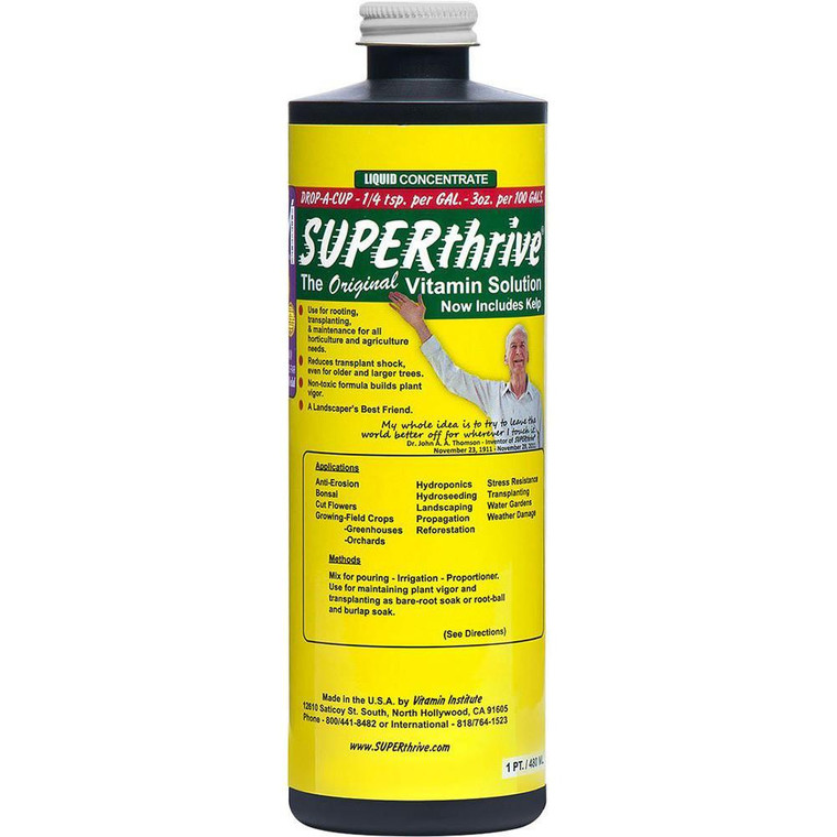 SUPERthrive: World Champion Plant Vitamin Mineral  Solution - 1 Pint Bottle - Main Image