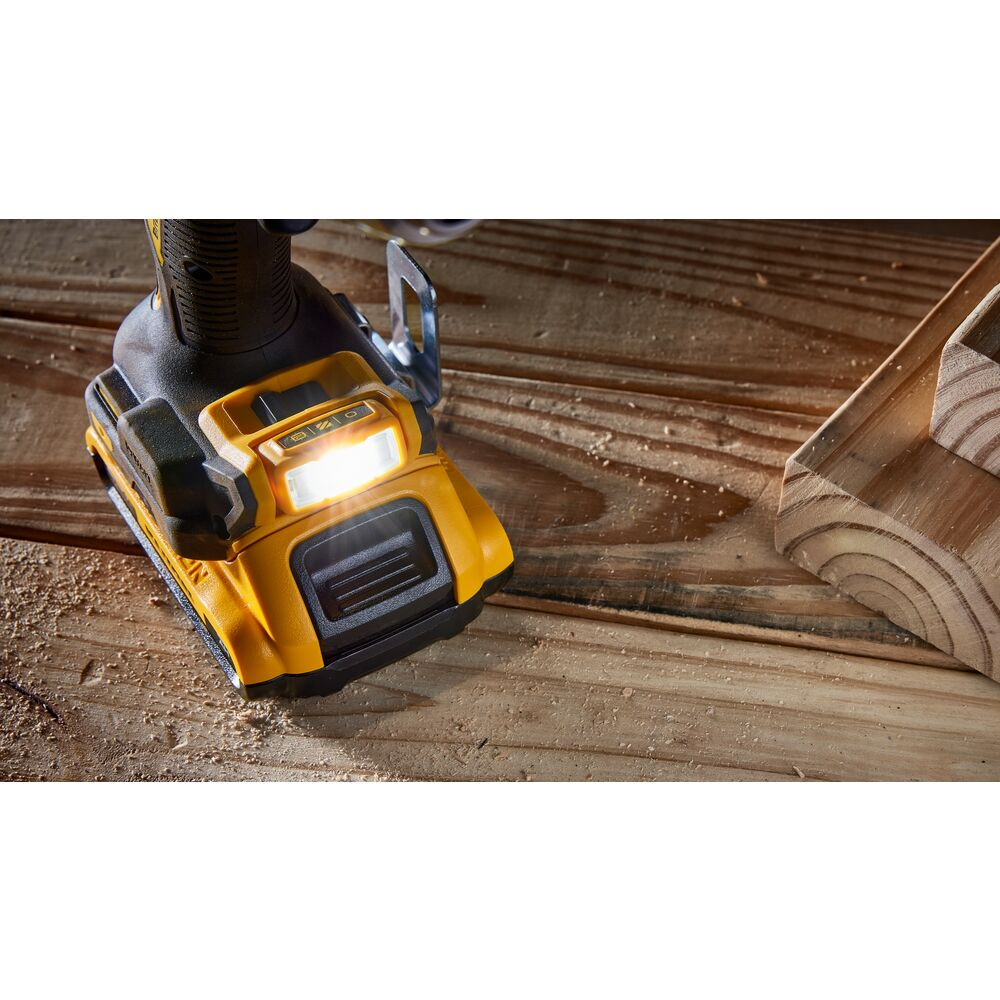 AUTOJARE 20V Brushless Hammer Drill (Tool Only) For DEWALT DCB205 Battery, 1/2" Keyless Chuck, 1065 In-lbs Torque, Compact Design, Yellow/Black