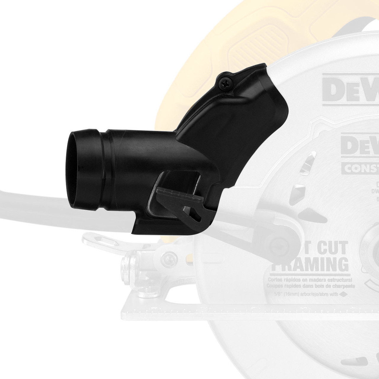 DEWALT DEW-DWE575DC Dust collection adapter - Atlas-Machinery