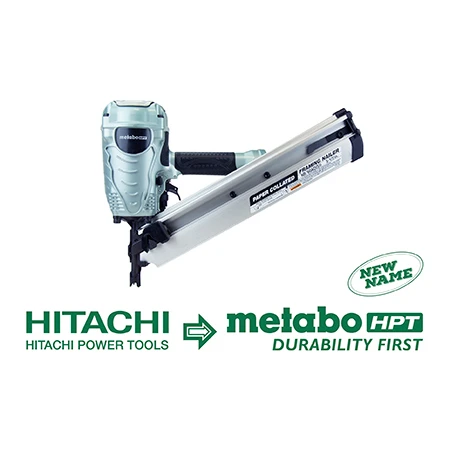 Metabo HPT (was Hitachi Power Tools) 16Gauge 21Degree Pneumatic Framing Nailer