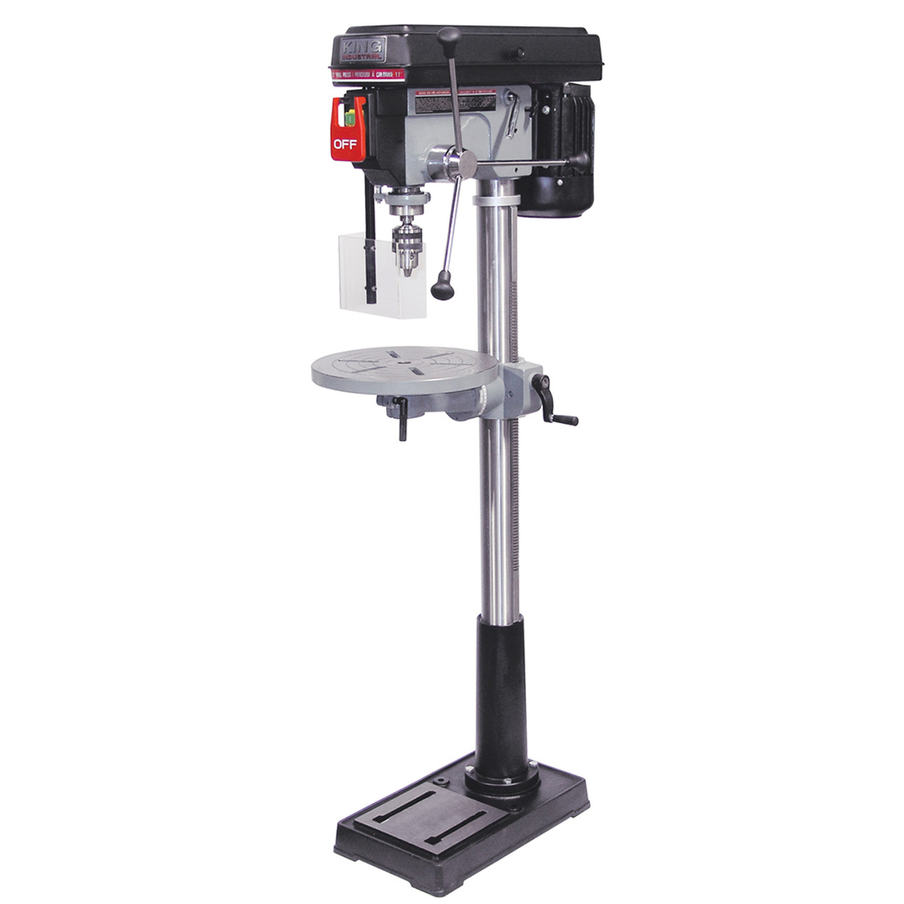 Drill Press Guard >> King Industrial Kc 118fc Ls 17 Drill Press With Safety Guard Drill Press Guard >> King Industrial Kc 118fc Ls 17 Drill Press With Safety Guard