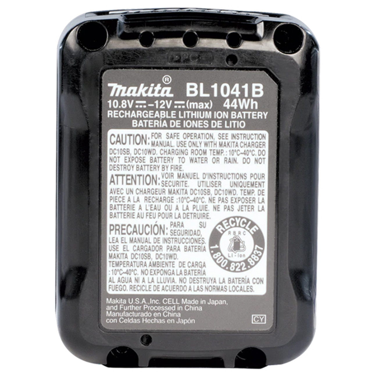 Makita MAK-197416-9 12V MAX CXT Li-Ion 4Ah Battery