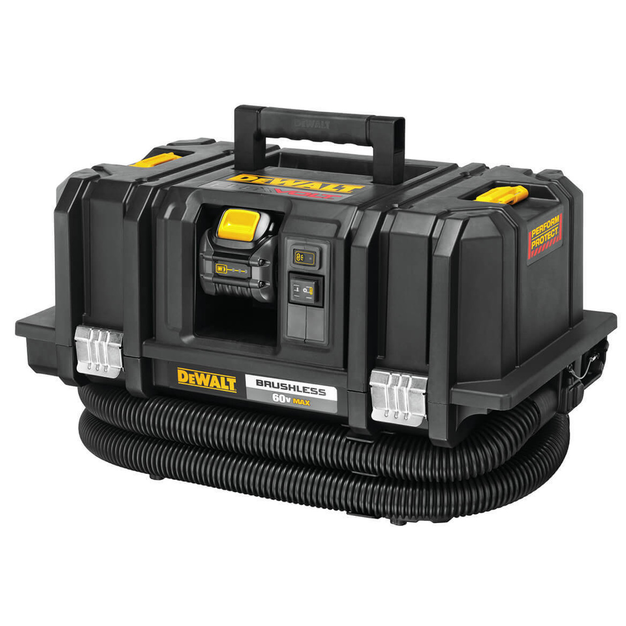 DEWALT DEW DCV585T2 FLEXVOLT 60V MAX Dust Extractor Kit with 2x 6.0Ah Batteries Atlas Machinery
