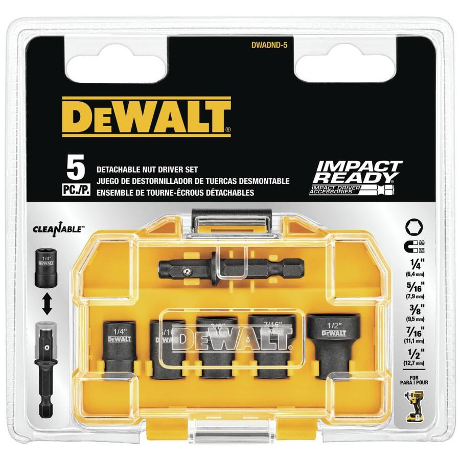 5 pc Detachable Nut Driver Set | Atlas Tools & Machinery