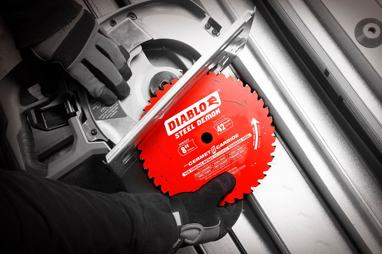 Diablo 8in x 42T Steel Saw Blade | Atlas Tools & Machinery