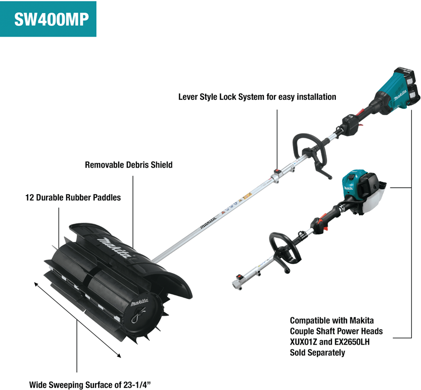 Power Sweep Attachment | Atlas Tools & Machinery