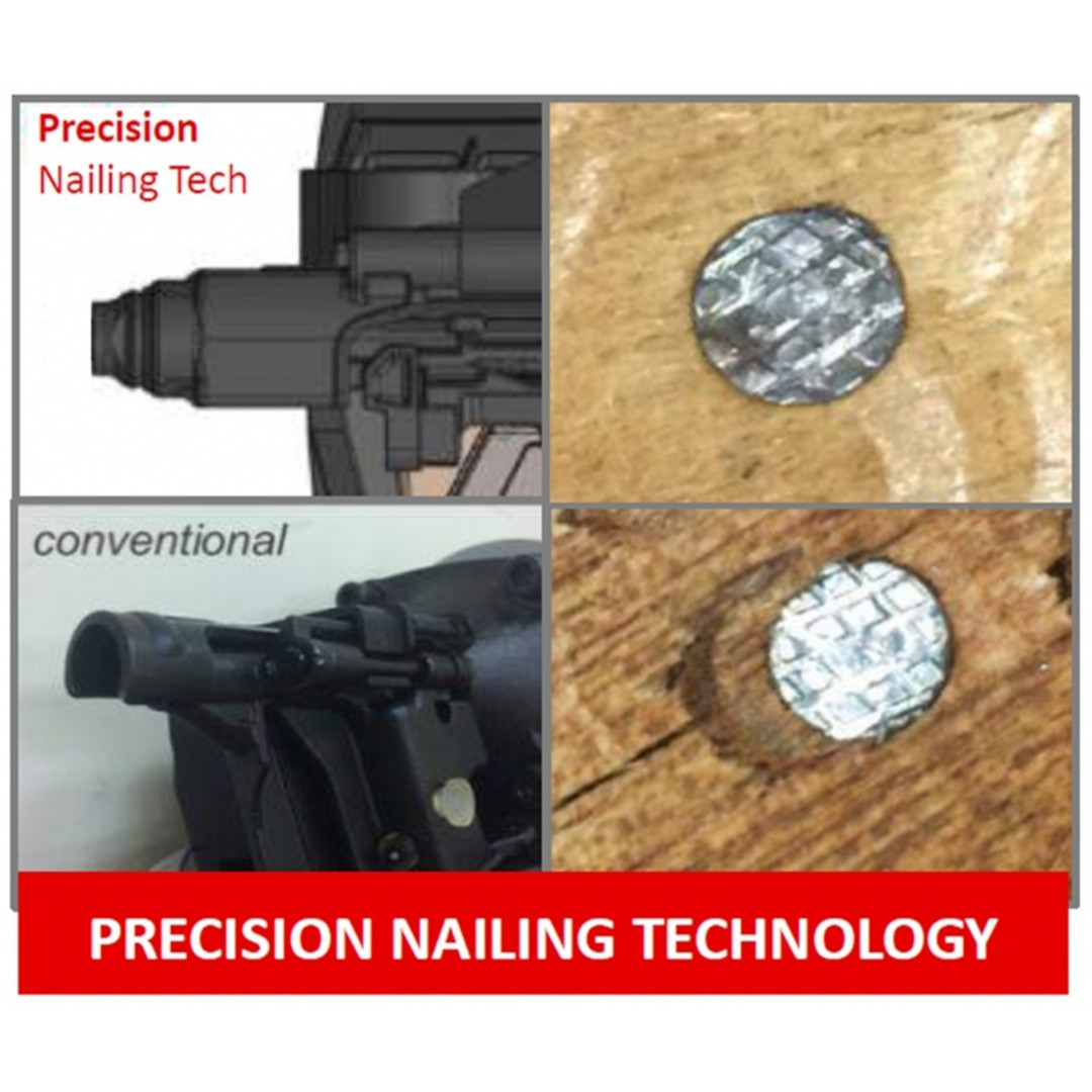 Bissett Fasteners EVERBFSCN65 Everwin Coil Siding Nailer 11/2in 1