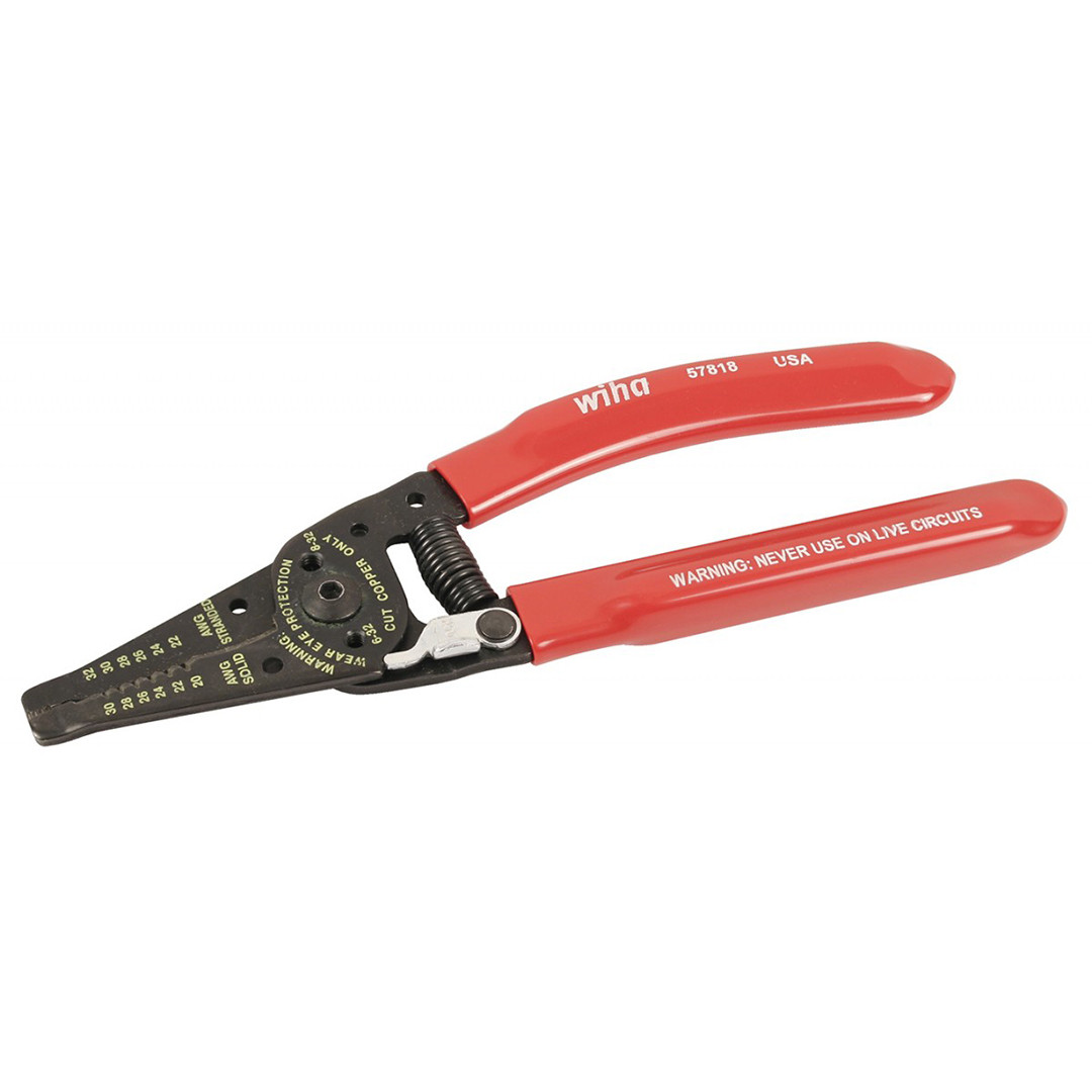 Wiha 57812 Wire Stripper And Cutting Pliers - 8.5 Inch Multi-Tool