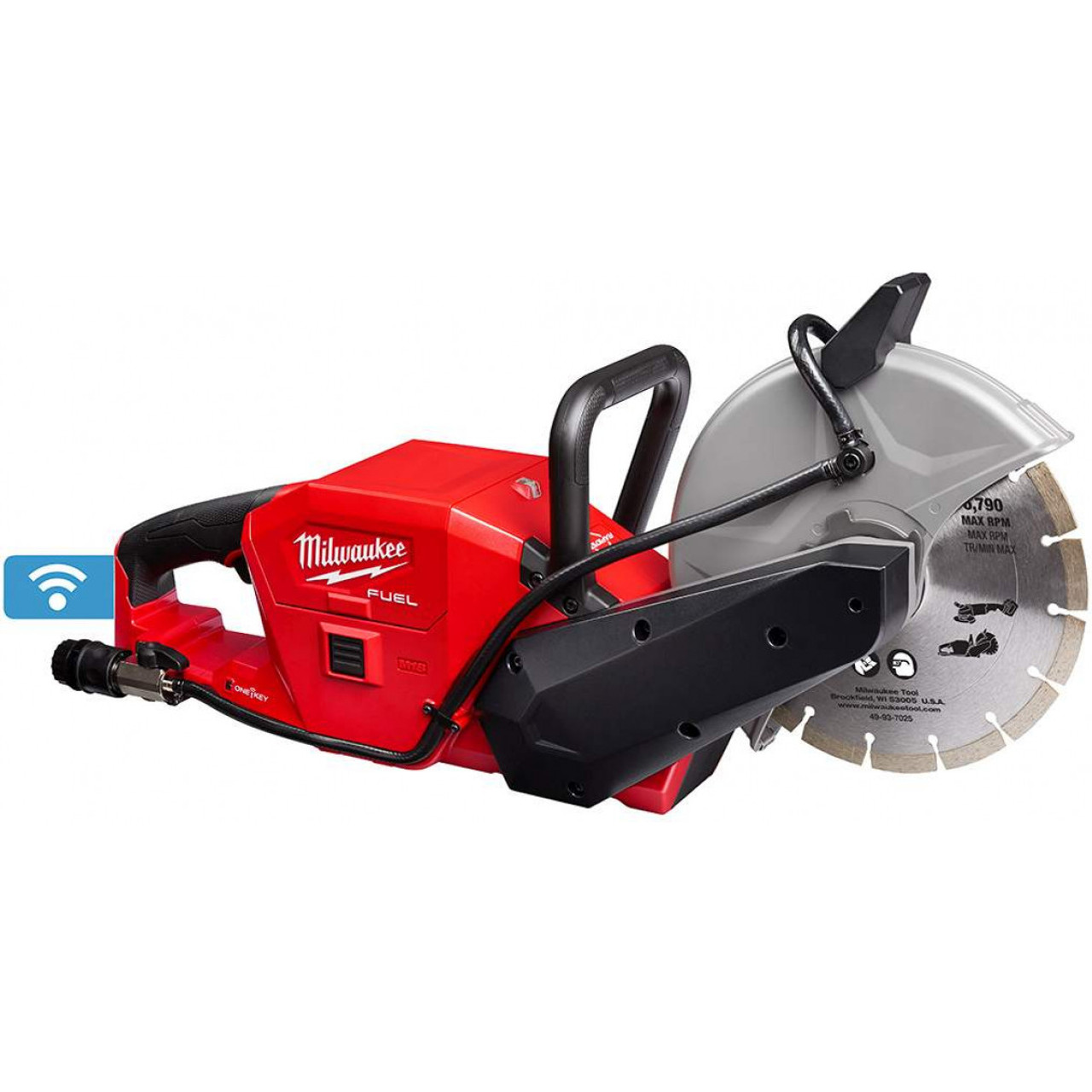 Electric Cut Off Saw Wet Dry Concrete Saw Power Cutter Break Tool with Blade 14" (Circular) - 1